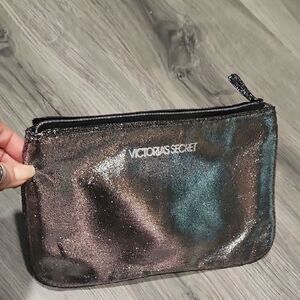 EUC Victoria Secret Metallic LG Clutch/Pouch Bag